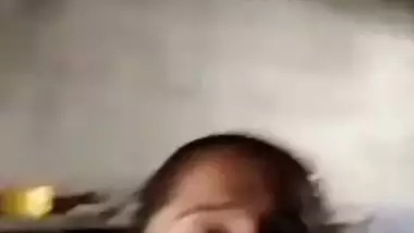 Desi milf shows her nude body during video call sex