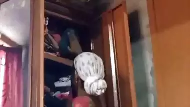 Cute Tamil sister dress change special ops by bro