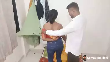 Husband gets a surprise and fucks his wife in desi porn