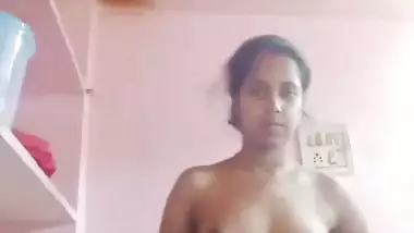 Bhabi stripping nighty video making and nude show