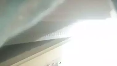Mom wearing bra after showing her big boobs