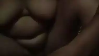 Cheating Desi housewife playing with dick