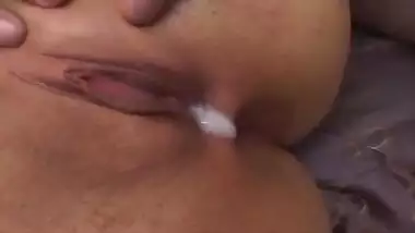 She is so wet But not a sound from her, moan...