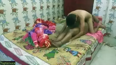 Indian hot Tamil Bhabhi XXX sex with teen boyfriend! All night hard sex!!