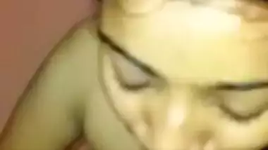 Horny desi girl sucking and fucking her lover