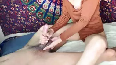 Hot Indian Teen Girl closeup missionary sex fantasy completed.