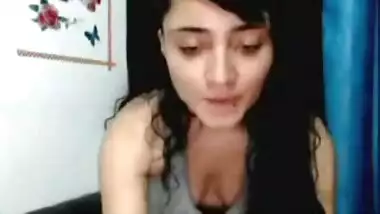 Smoking hot school girl smoking a cigarette 