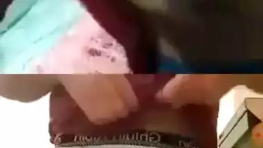 Pakistani lovers enjoying each others on video call