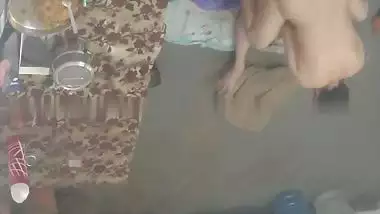 CCTV desi couple sex at home in hardcore raw video