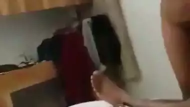 Two college girls enjoy lesbian sex before their lovers